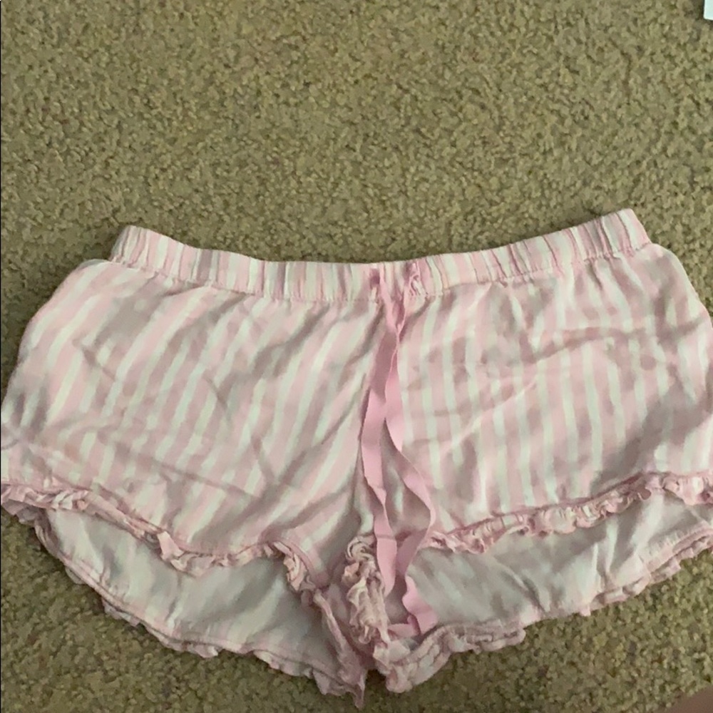 VS stripped PJ shorts